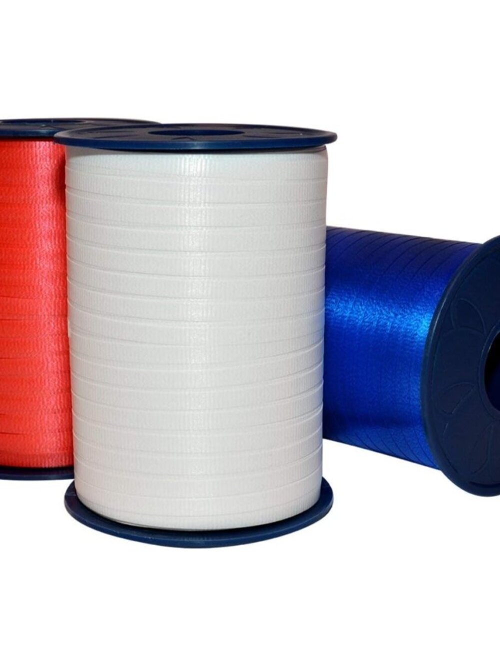 253/3PK-914 Curling Ribbon 3/16" X 1500 YD 3-Pack Patriotic Ribbon for Gift Wrap